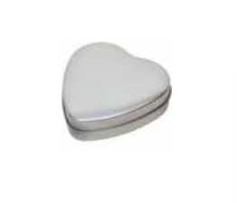 Heart-shaped tin, small